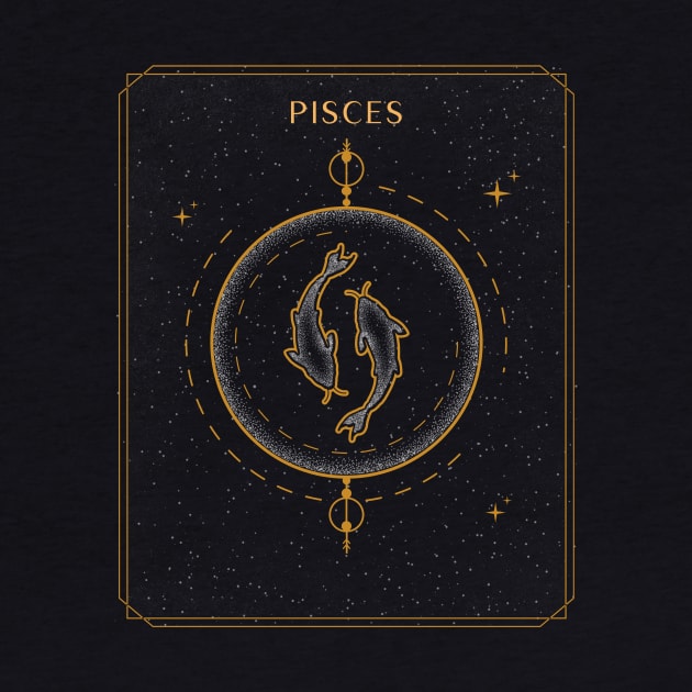 Pisces | Astrology Zodiac Sign Design by The Witch's Life